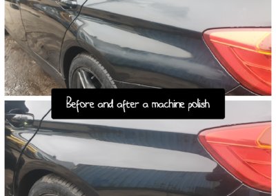 machine polishing bowdon
