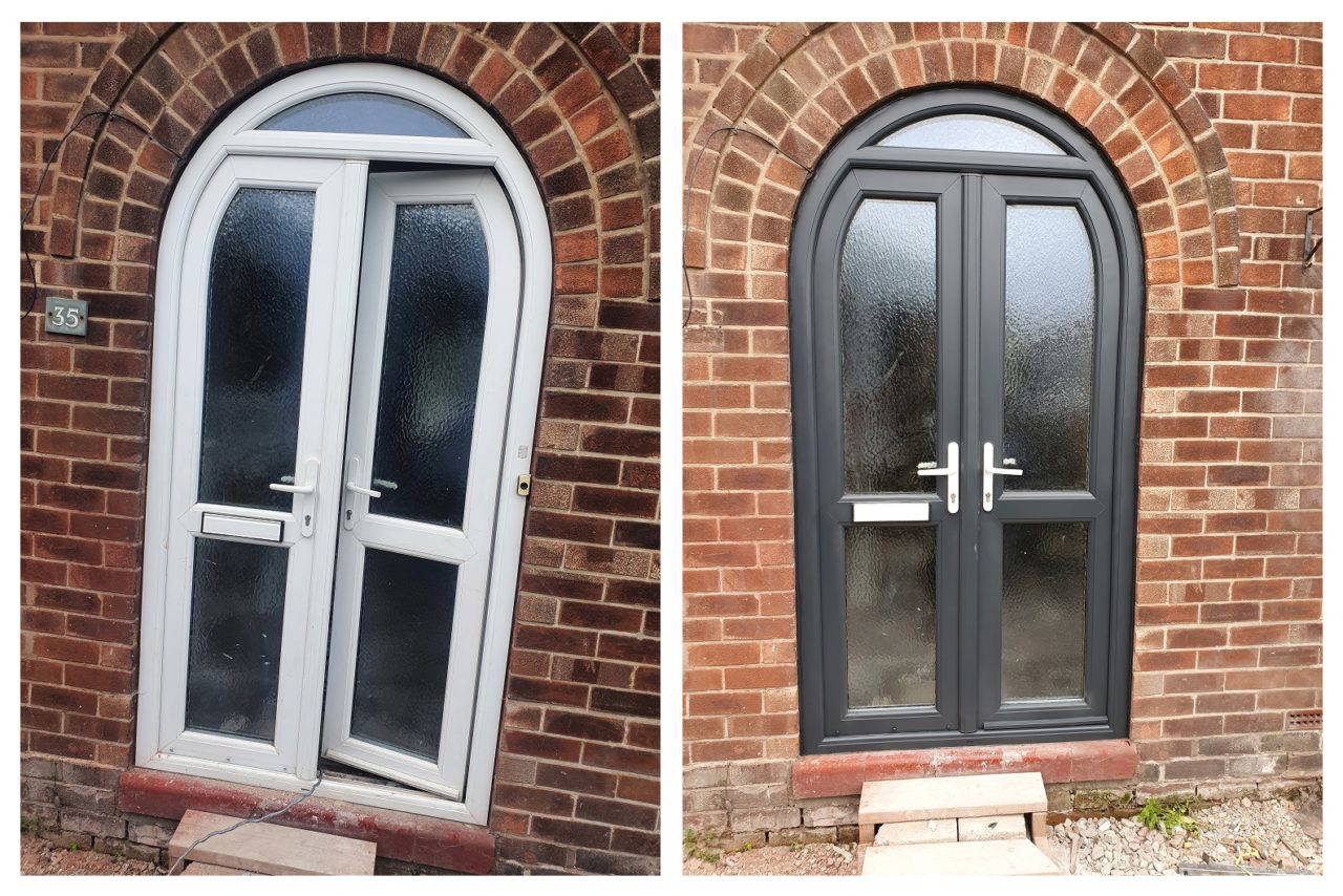 Manchester Paint Repair UPVC spraying in Manchester