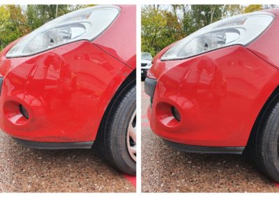 minor car scratch removal warrington