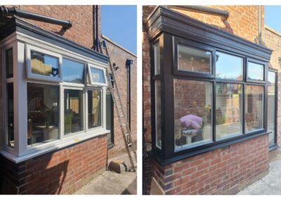 pvc window spraying cheshire