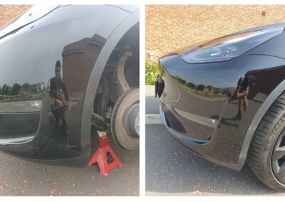 car bumper scuff repair